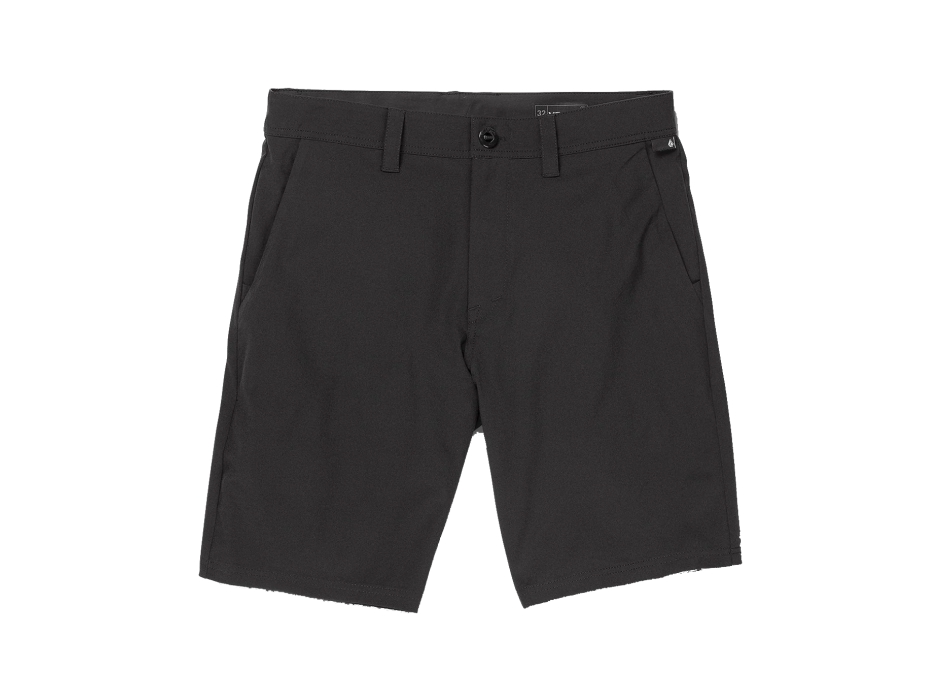 VOLCOM FRICKIN CROSS SHRED 20" SHORT HYBRID BLACK