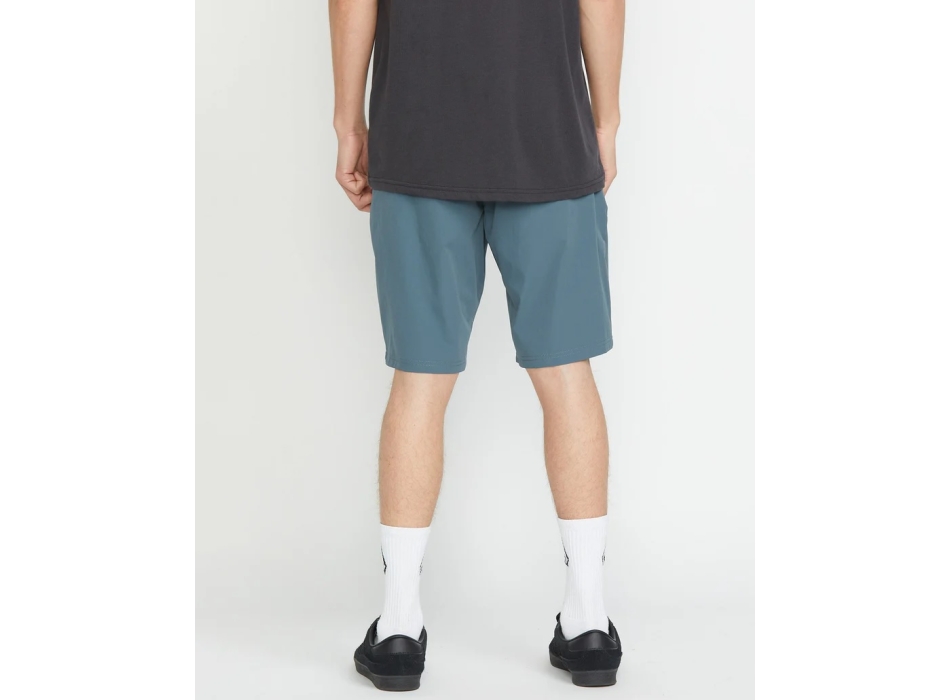 VOLCOM FRICKIN CROSS SHRED 20" SHORT HYBRID DARK SLATE