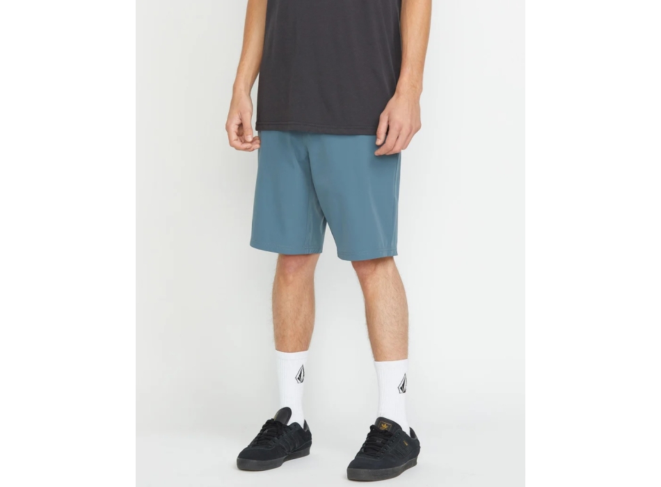 VOLCOM FRICKIN CROSS SHRED 20" SHORT HYBRID DARK SLATE
