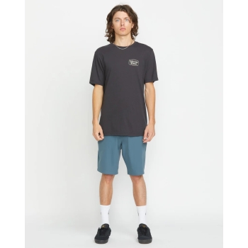VOLCOM FRICKIN CROSS SHRED 20" SHORT HYBRID DARK SLATE
