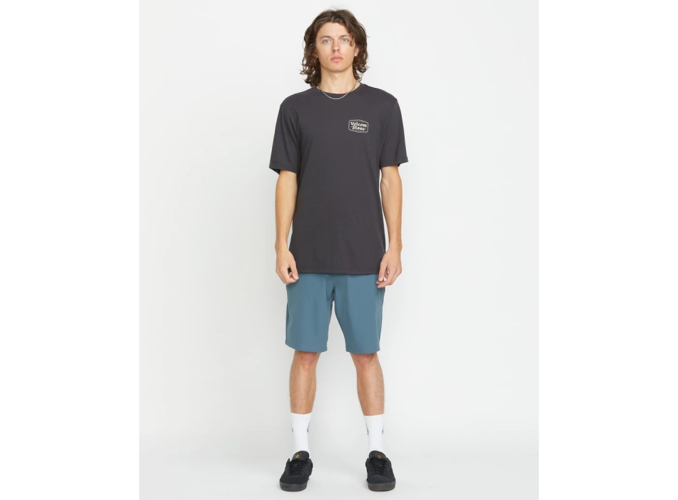 VOLCOM FRICKIN CROSS SHRED 20" SHORT HYBRID DARK SLATE