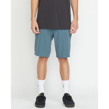VOLCOM FRICKIN CROSS SHRED 20" SHORT HYBRID DARK SLATE