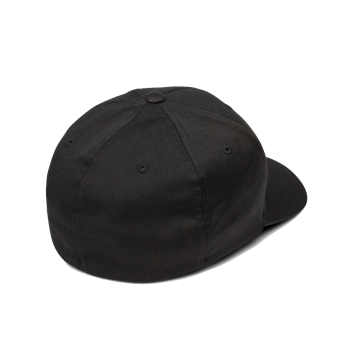 VOLCOM FULL STONE FLEXFIT HAT BLACK