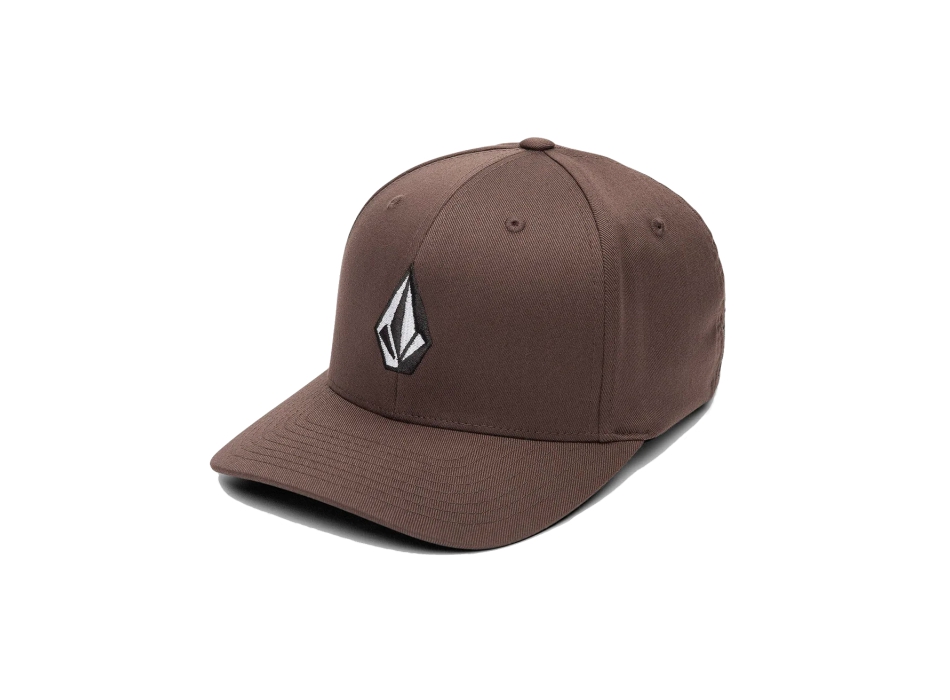 VOLCOM FULL STONE FLEXFIT HAT RUBBER