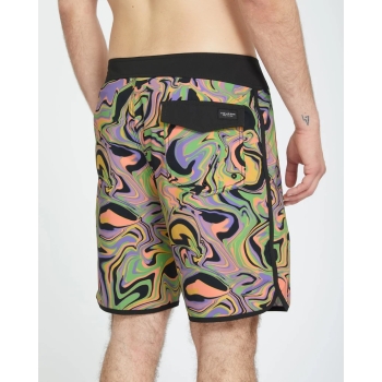 VOLCOM INFUSE SCALLOP 19" BOARDSHORT STEEL PURPLE