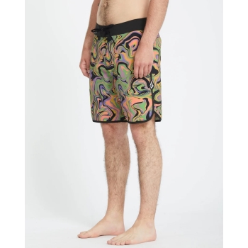 VOLCOM INFUSE SCALLOP 19" BOARDSHORT STEEL PURPLE