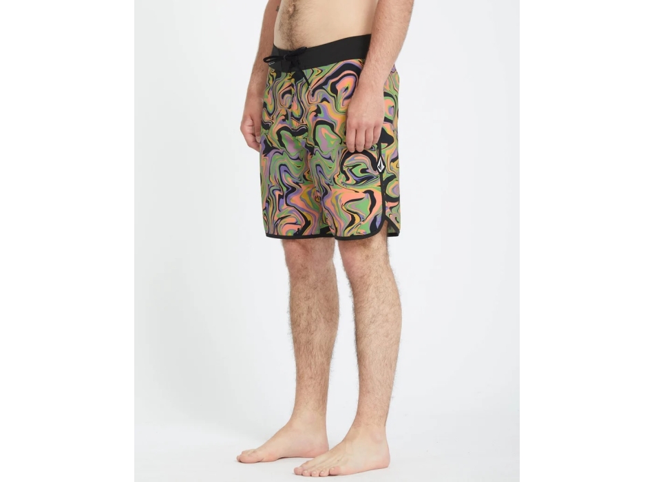 VOLCOM INFUSE SCALLOP 19" BOARDSHORT STEEL PURPLE