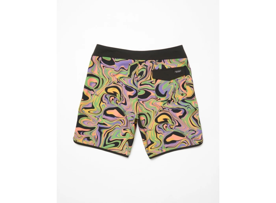 VOLCOM INFUSE SCALLOP 19" BOARDSHORT STEEL PURPLE