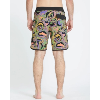 VOLCOM INFUSE SCALLOP 19" BOARDSHORT STEEL PURPLE