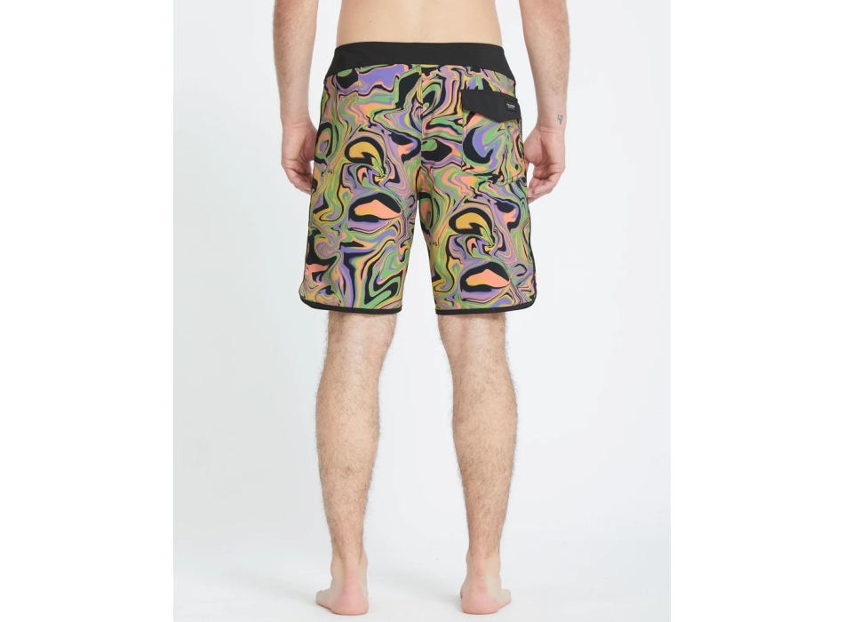 VOLCOM INFUSE SCALLOP 19" BOARDSHORT STEEL PURPLE