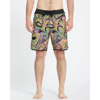 VOLCOM INFUSE SCALLOP 19" BOARDSHORT STEEL PURPLE