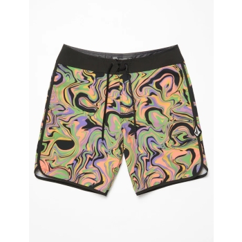 VOLCOM INFUSE SCALLOP 19" BOARDSHORT STEEL PURPLE