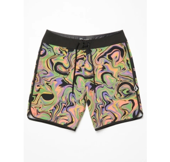 VOLCOM INFUSE SCALLOP 19" BOARDSHORT STEEL PURPLE