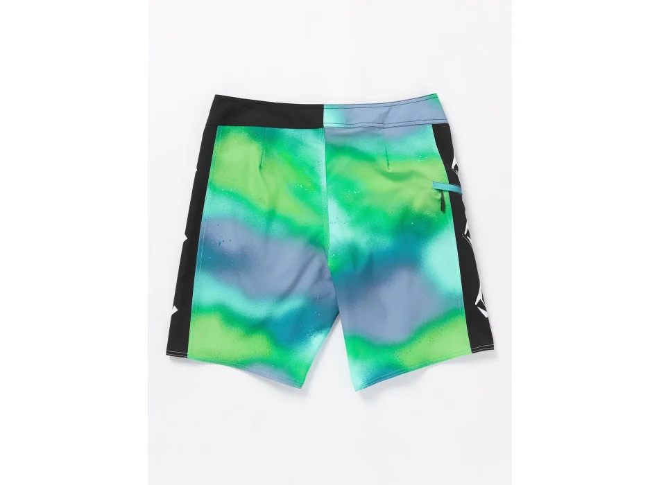 VOLCOM LIDO ICONIC MOD 19" BOARDSHORT ELECTRIC GREEN