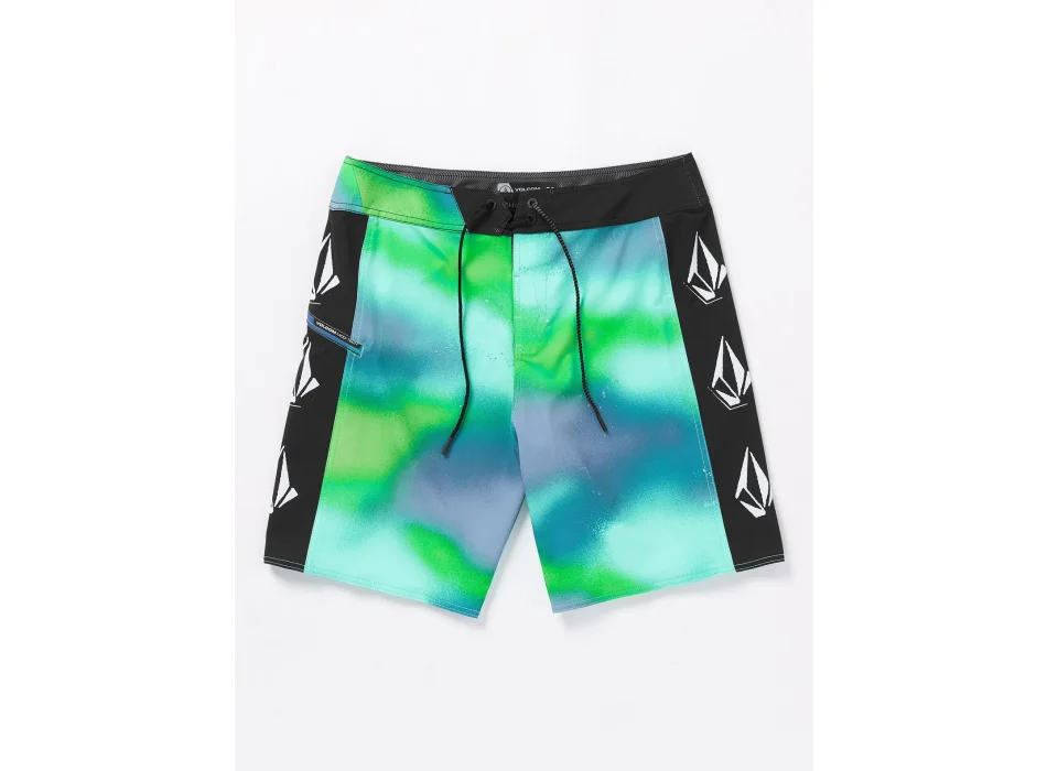 VOLCOM LIDO ICONIC MOD 19" BOARDSHORT ELECTRIC GREEN