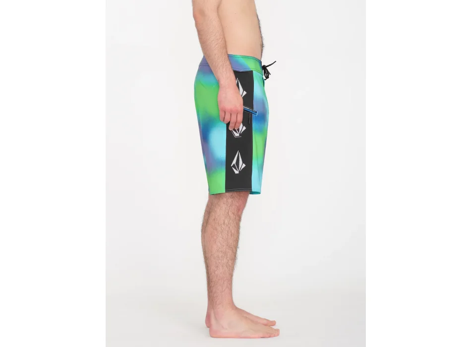 VOLCOM LIDO ICONIC MOD 19" BOARDSHORT ELECTRIC GREEN