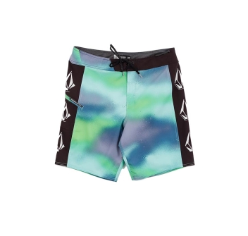 VOLCOM LIDO ICONIC MOD 19" BOARDSHORT ELECTRIC GREEN