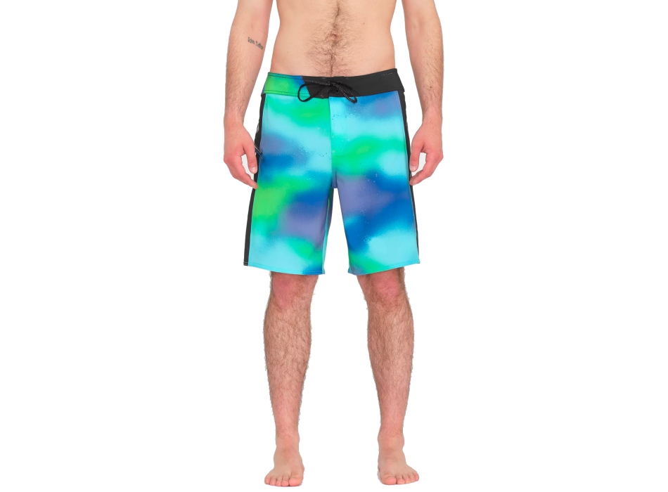 VOLCOM LIDO ICONIC MOD 19" BOARDSHORT ELECTRIC GREEN