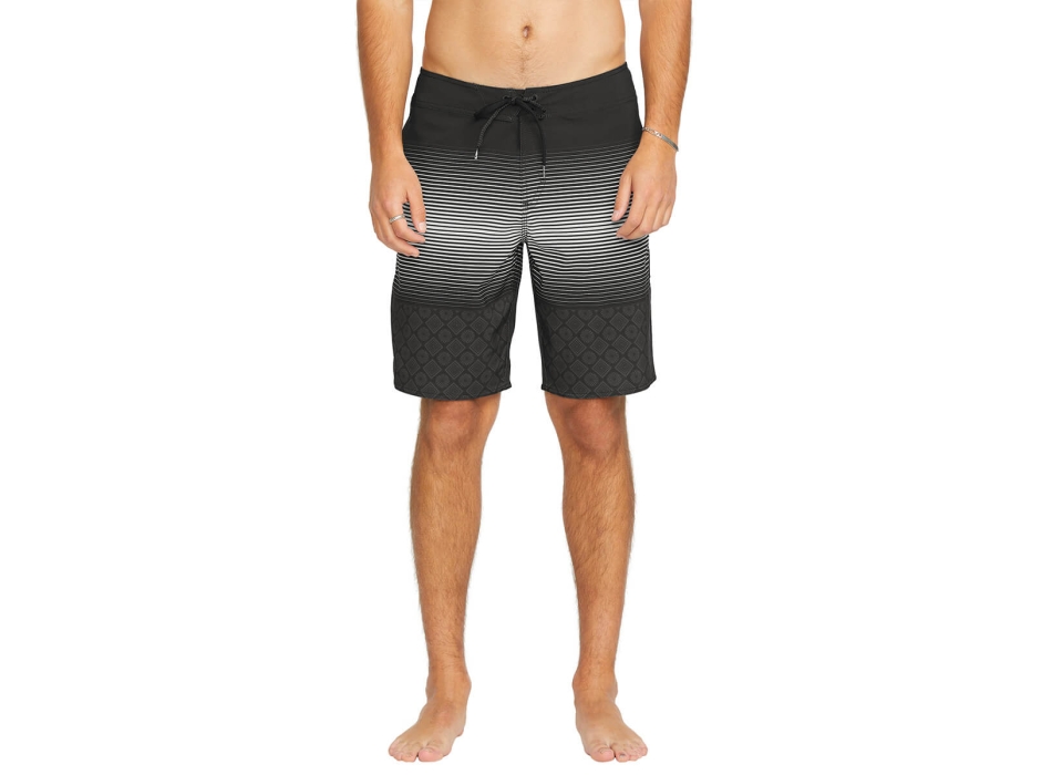 VOLCOM LIDO STRIPE 20" BOARDSHORT BLACK