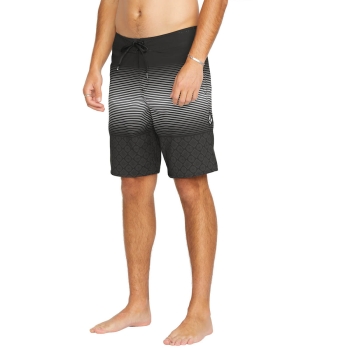 VOLCOM LIDO STRIPE 20" BOARDSHORT BLACK