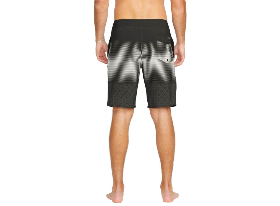 VOLCOM LIDO STRIPE 20" BOARDSHORT BLACK