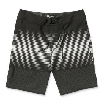 VOLCOM LIDO STRIPE 20" BOARDSHORT BLACK