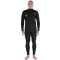 VOLCOM MODULATOR 4/3MM CHEST ZIP WETSUIT BLACK