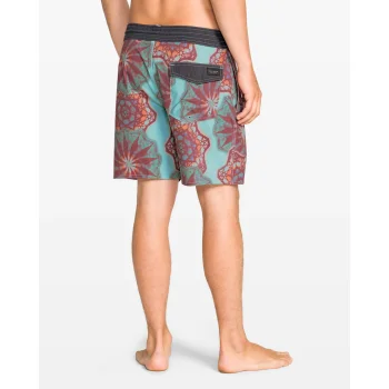 VOLCOM PCS STAR SHIELDS STONEY BOARDSHORT 18" BLACK