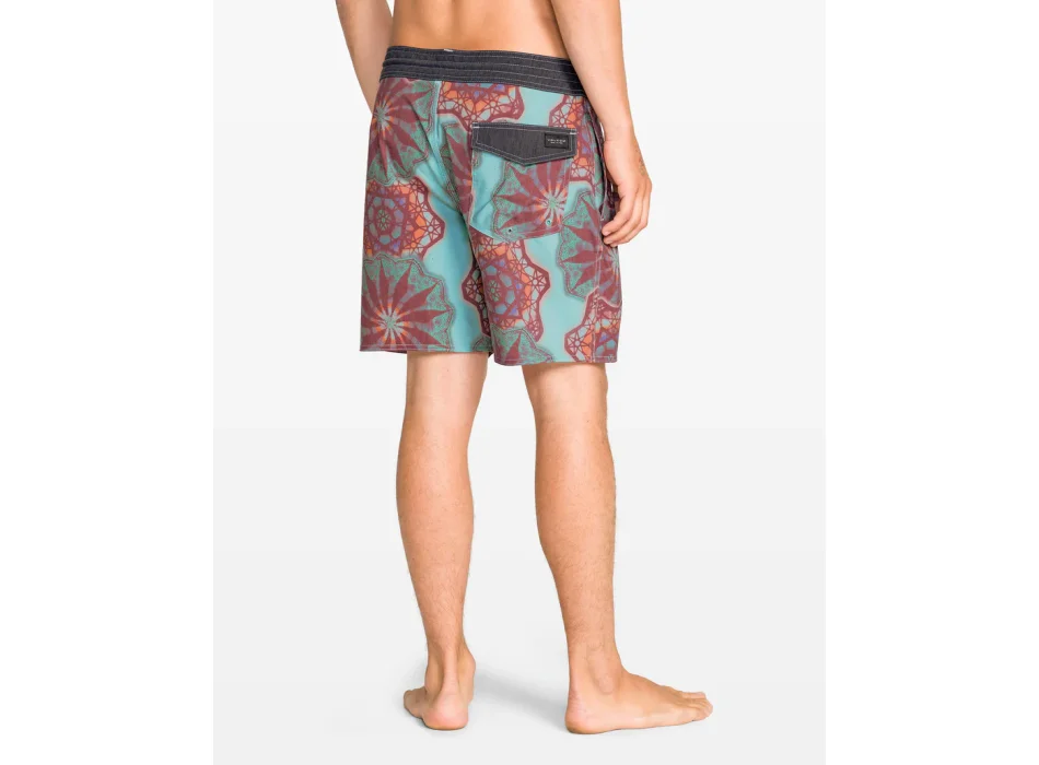 VOLCOM PCS STAR SHIELDS STONEY BOARDSHORT 18" BLACK