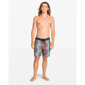 VOLCOM PCS STAR SHIELDS STONEY BOARDSHORT 18" BLACK