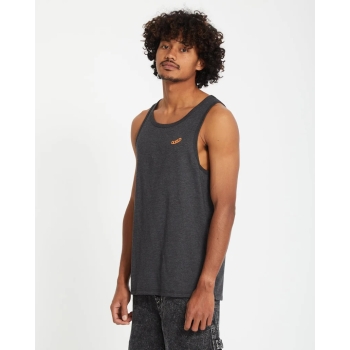VOLCOM PISTOL TANK TOP HEATHER BLACK