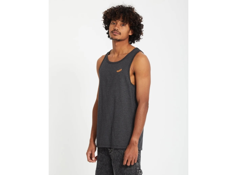 VOLCOM PISTOL TANK TOP HEATHER BLACK