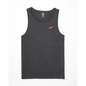 VOLCOM PISTOL TANK TOP HEATHER BLACK