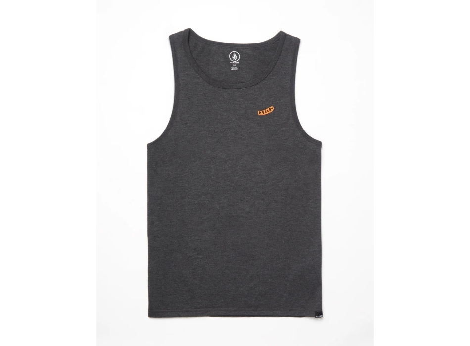 VOLCOM PISTOL TANK TOP HEATHER BLACK