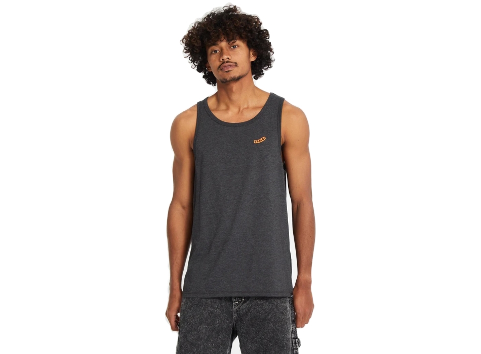 VOLCOM PISTOL TANK TOP HEATHER BLACK