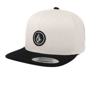 VOLCOM QUARTER TWILL CAP WHITECAP GREY