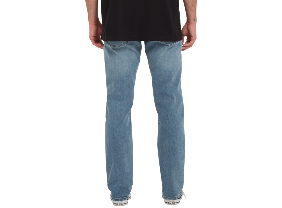 VOLCOM SOLVER DENIM JEANS OLD TOWN INDIGO