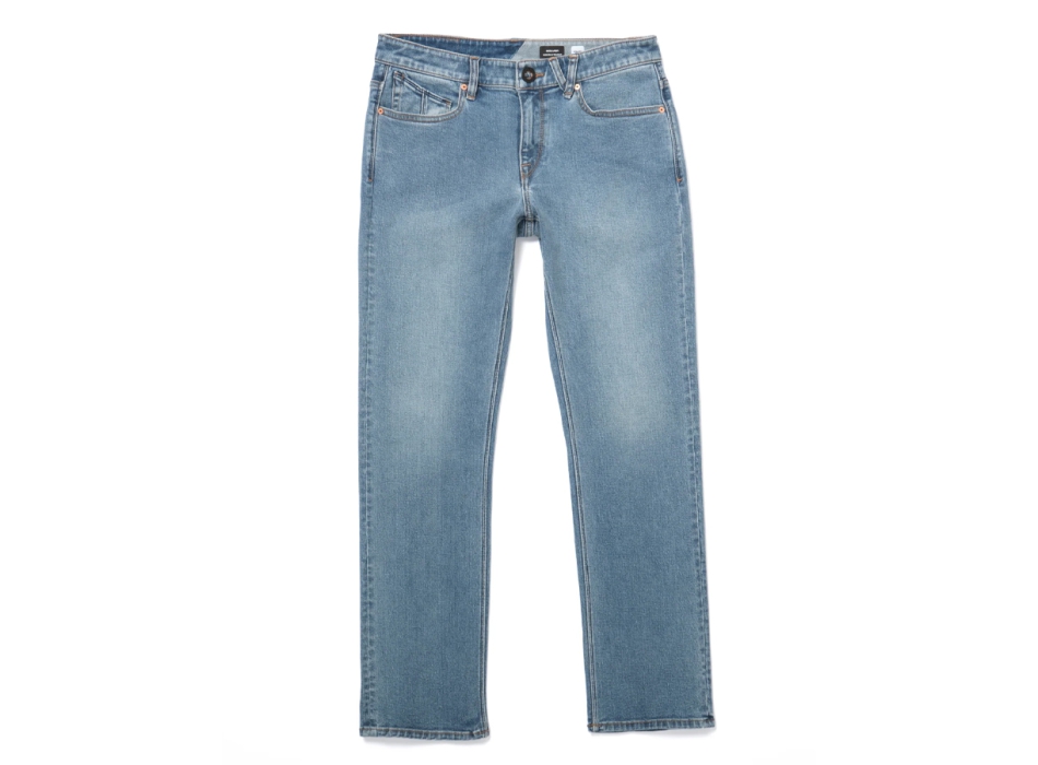 VOLCOM SOLVER DENIM JEANS OLD TOWN INDIGO