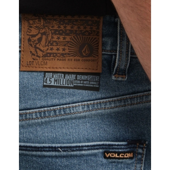 VOLCOM SOLVER DENIM JEANS OLD TOWN INDIGO