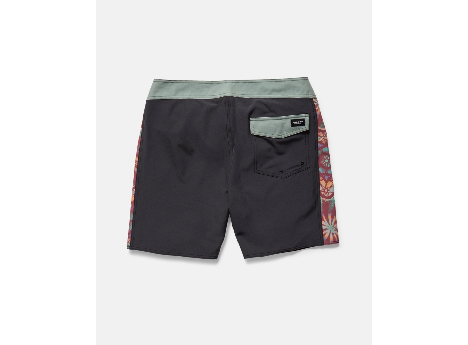 VOLCOM STAR SHIELDS FA ARTIST MOD BOARDSHORT 18" STEALTH