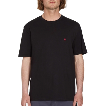 VOLCOM STONE BLANKS T-SHIRT BLACK