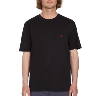 VOLCOM STONE BLANKS T-SHIRT BLACK