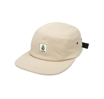 VOLCOM STONE CAMPER TWIL CAP LIGHT KHAKI