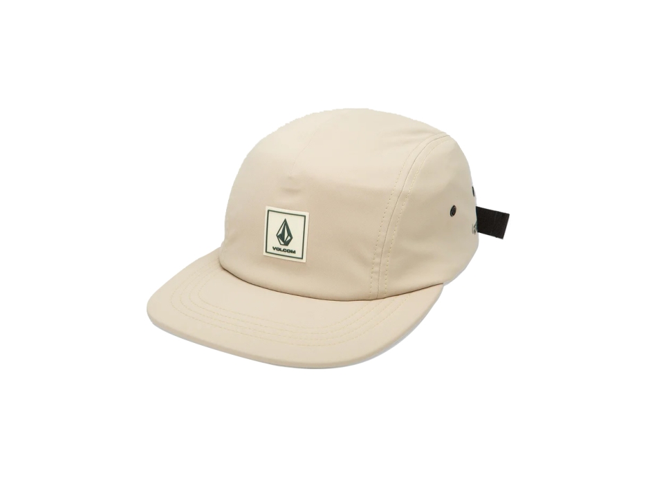 VOLCOM STONE CAMPER TWIL CAP LIGHT KHAKI