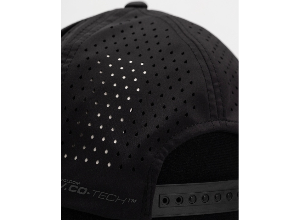 VOLCOM STONE VENTED ADJ CAP BLACK