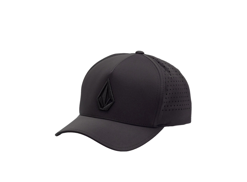 VOLCOM STONE VENTED ADJ CAP BLACK
