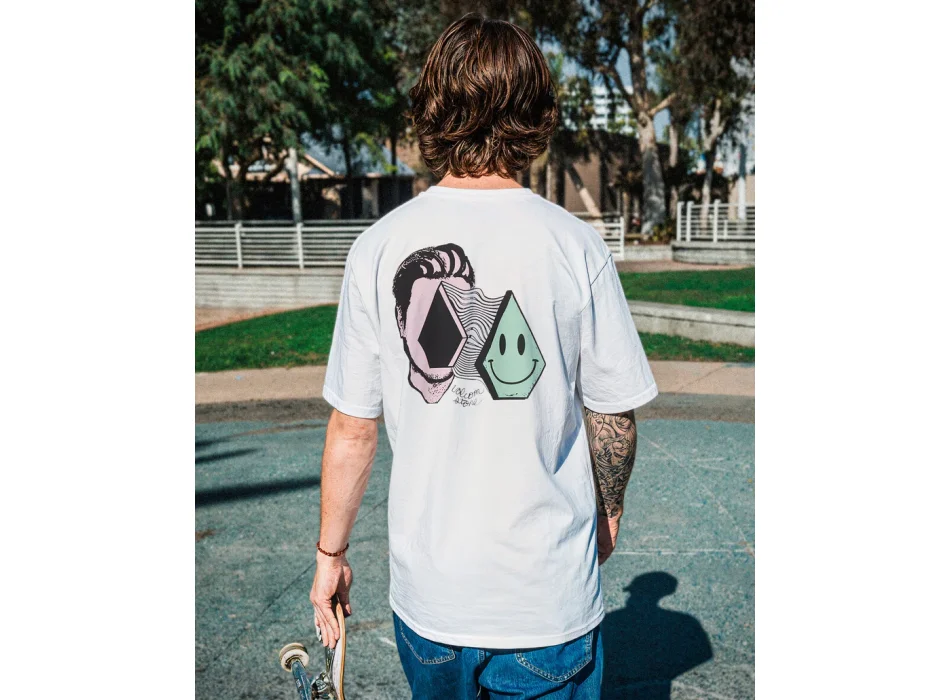 VOLCOM T-SHIRT AURA WHITE