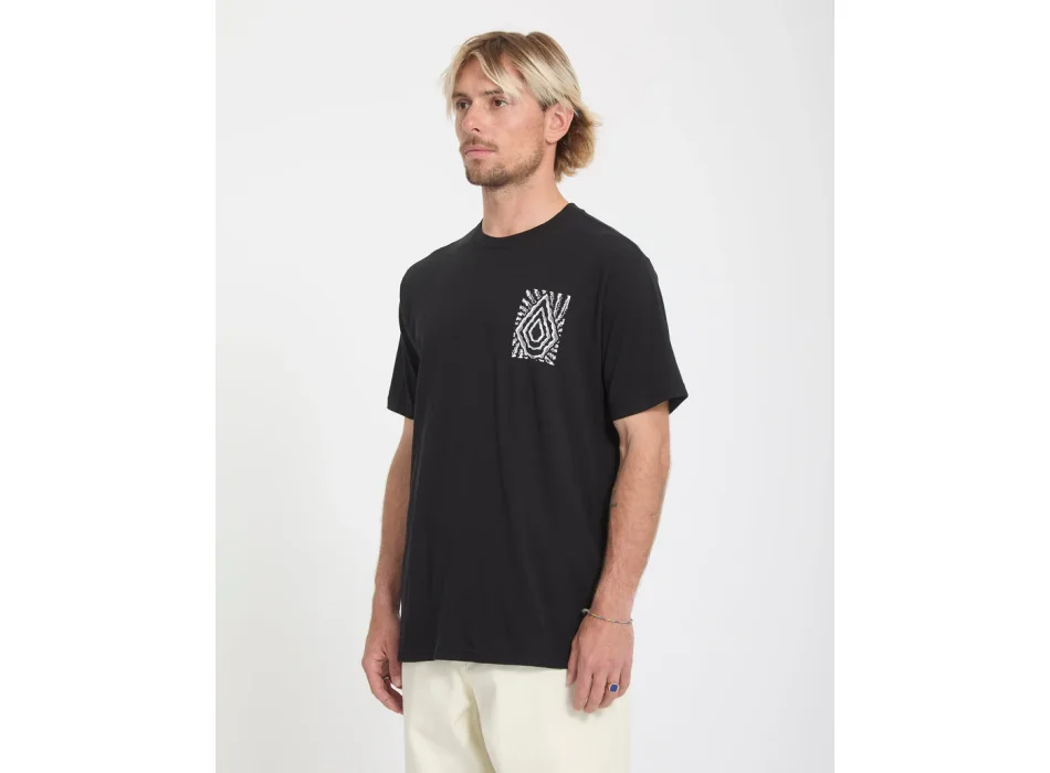 VOLCOM T-SHIRT RADIATION BLACK