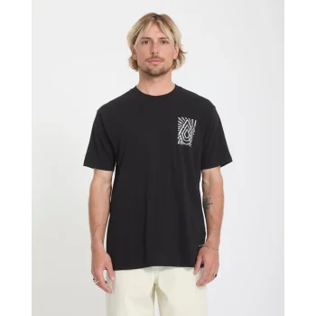 VOLCOM T-SHIRT RADIATION BLACK