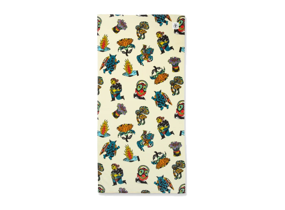 VOLCOM BEACH TOWEL LIGHT BEIGE